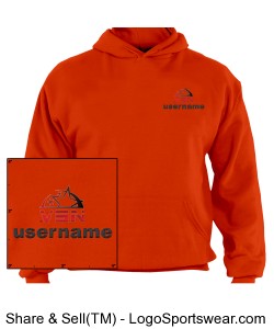 Adult Russell Dri POWER Pullover Hooded Sweatshirt Design Zoom